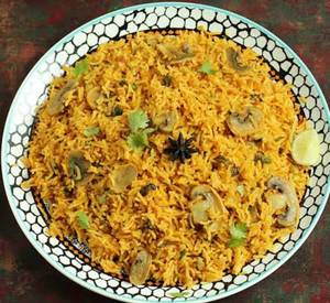 Mushroom Biryani