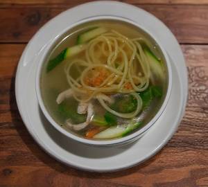 Chicken Clear Noodles Soup