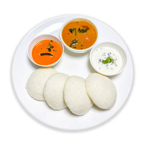 Idli with Sambar