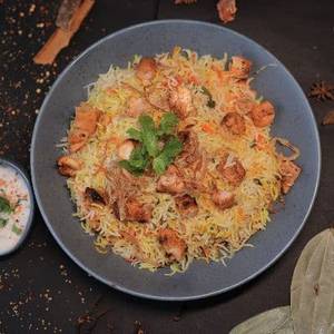 Butter Chicken Tawa Biryani