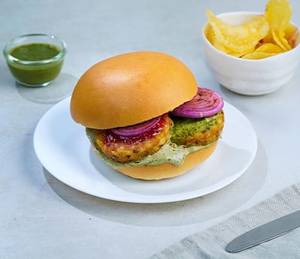 Aloo Tikki Bun