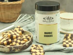 Marble Cookies Jar