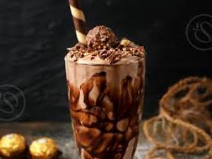 Choco Silk Thickshake + Chocolate Icecream