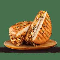 Paneer Tikka Salad Burger