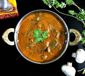 Mushroom Tawa Masala
