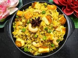 Kaju Paneer Biryani Full