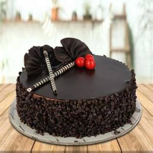 Eggless Choco Chip Cake