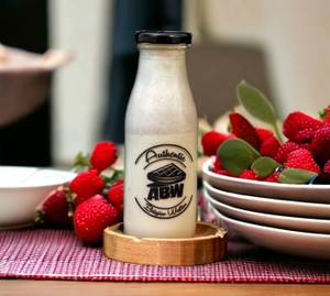 Exotic Strawberry Belgian Shake