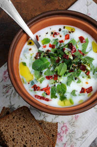 Mix veg raita