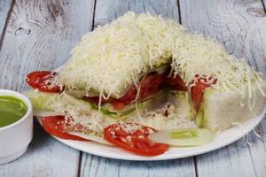 Vegetable Chess Sandwich