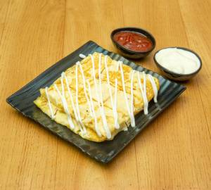 Peri Peri Cheese Bread Omelette 