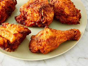 Crispy fried chicken
