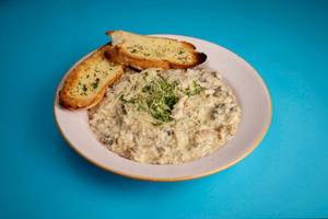 Creamy Mushroom Risotto With Chicken
