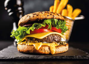 American Cheese Burge