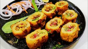 Tandoori stuffed aloo