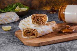 Mutton Seekh Kabab Egg Roll