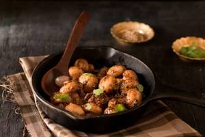 Mushroom Pepper Fry