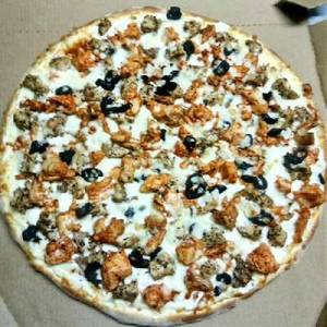 7" Chicken Supreme Pizza