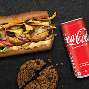 Crunchy Mexican Sandwich + Side + Coke