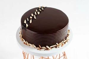 Chocolate Truffle Cake [eggless]                               