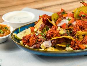 Loaded Chicken Nachos