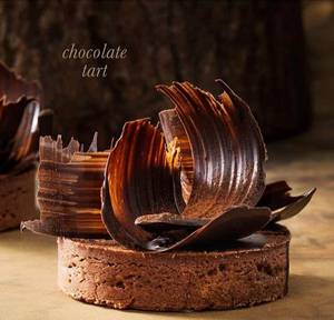 Eggless Chocolate Tart