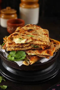 Egg Paratha Serves With Pickle