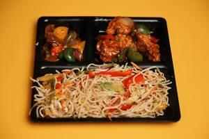 Egg Noodles+ Chicken Manchurian