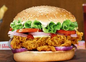 Fried Chicken Burger