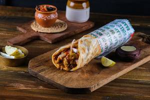 Chilly Garlic Soya Chaap Roll