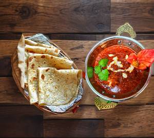 Roomali Roti (2 Pc) + Chicken Kosha (2Pc)