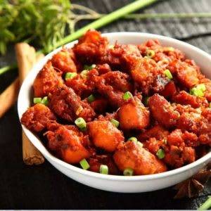 Chilli chicken gravy