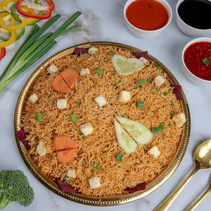 Paneer Tikka Kepsa Biryani