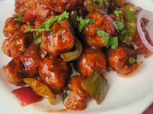 Soyabin chilli