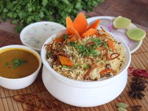 Veg biryani     