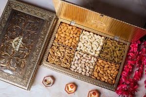 Meenakari Dryfruit Box (large)
