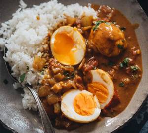 Egg Curry Rice 