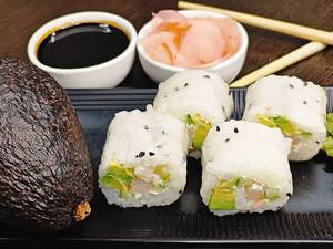 Vietnamese Tempura Prawn Sushi Roll