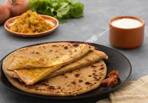 Gobi Paratha Fish Curd