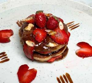 Strawberry Nutella Pancake
