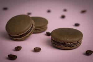 Eggless Cappuccino Macaron (1 Pc)
