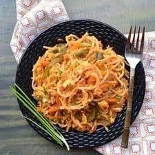 Egg Schezwan Fried Noodles