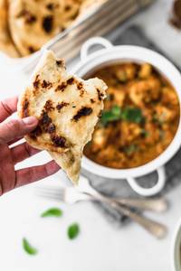 Chicken Kasa With 3 Butter Naan