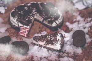 Oreo Ice Cream Pizza (gelato)