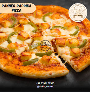 Paneer Paprika Pizza [8 Inches]