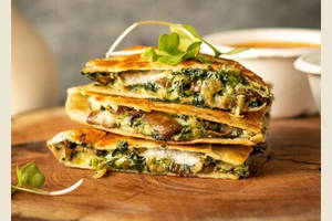 Popeye's Spinach Quesadilla