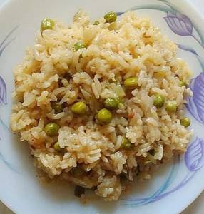 Green Peas Cheese Pulav