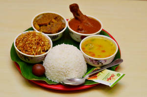 Chicken Thali - Super Saver (2 Person)