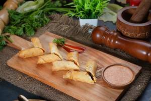 Paneer Tikka Spring Roll