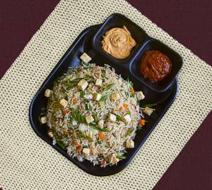 Paneer Chilli Garlic Fried Rice